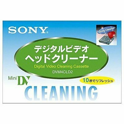 Sony  Mini Dv Dvc Video Head Cleaning Cassette Dvm4cld2 *